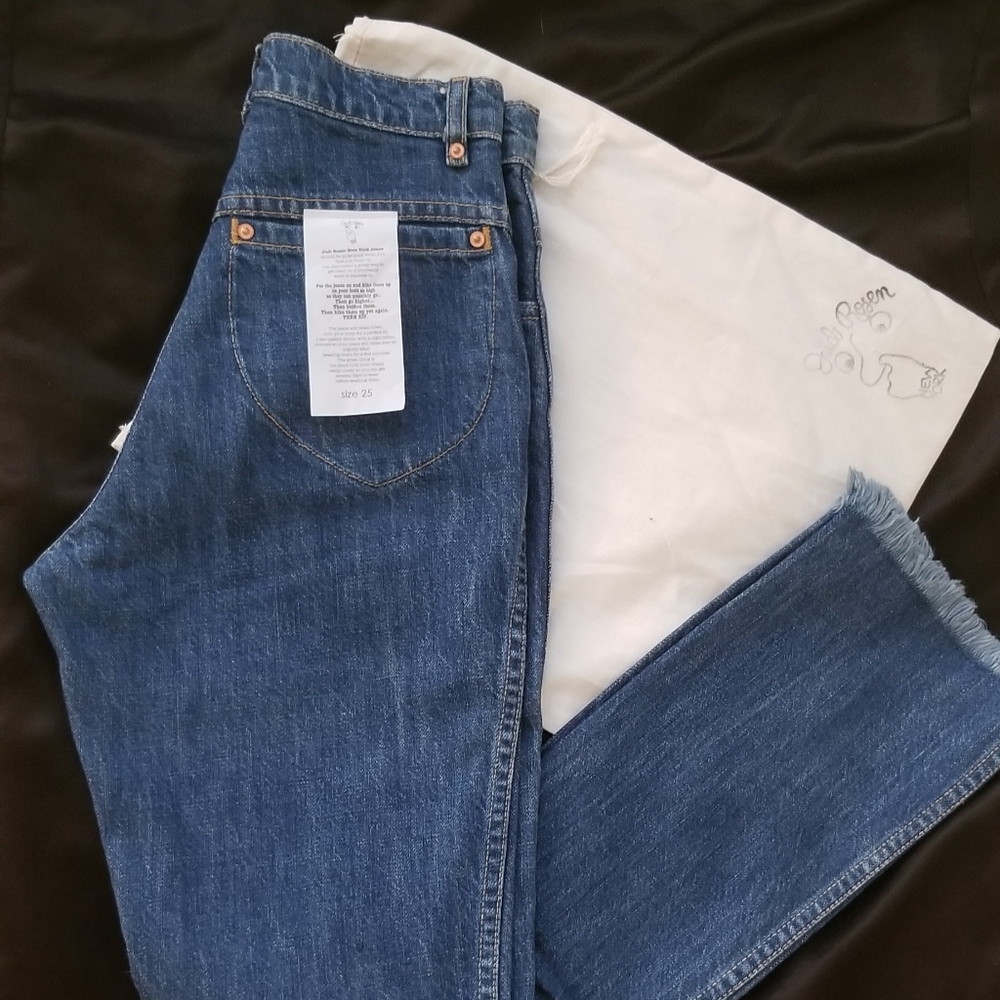High rise jeans